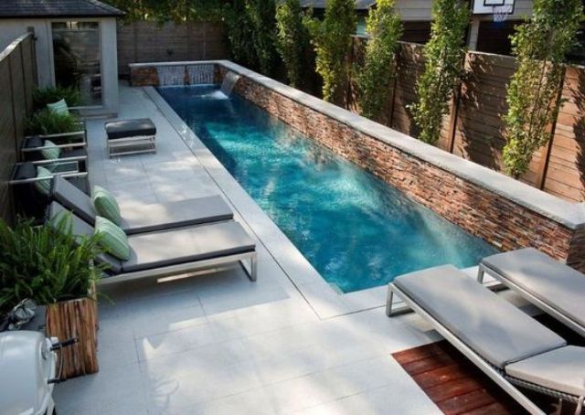 30 Awesome Narrow Pools For The Tightest Spaces Digsdigs