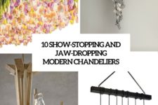10 show-stopping and jaw-dropping modern chandeliers cover