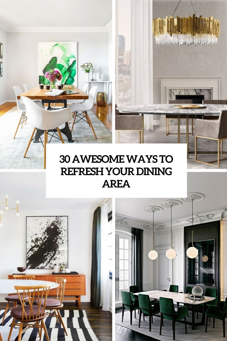 awesome ways to refresh your dining room cover