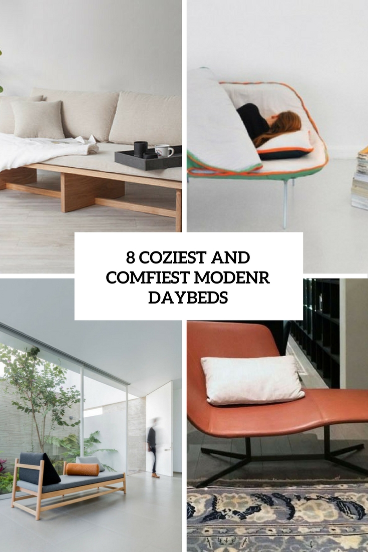 coziest and comfiest modern daybeds cover