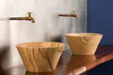Moso sandstone sink by Stone Forest