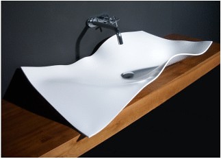 Foglio by Brascor Countertops (via www.furniturefashion.com)