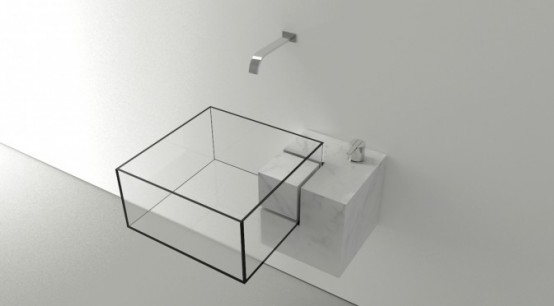 Cube sink by Victor Vasiliev (via www.digsdigs.com)