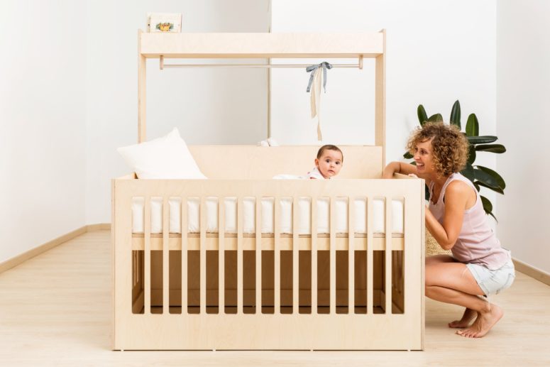 trendy baby cribs