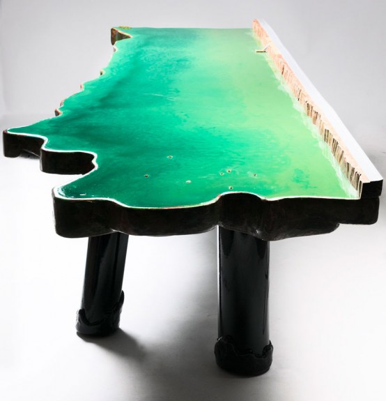 Tables Collection by Gaetano Pesce  (via www.digsdigs.com)