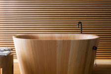 Japanese tub by Matteo Thun