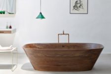 Shell bathtub by Nina Mair