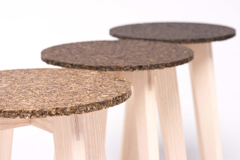 Zolstera stool by designer Carolin Peitsch