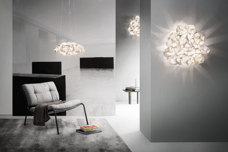 Drusa lamps are inspired by diamonds and rocks, they look really unique and very stylish