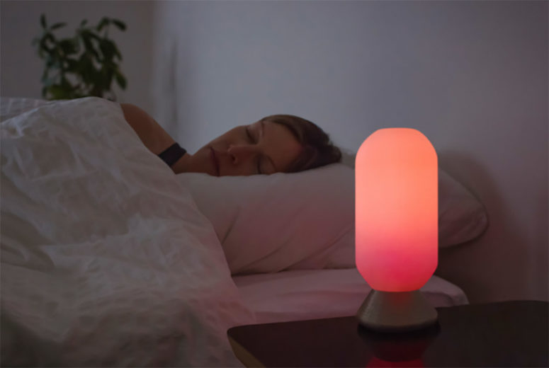 Hora Timelight simulates nature sounds and lights, which makes going to sleep and waking up easier