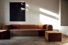 01 This Danish apartment belongs to Kinfolk’s founder, Nathan Williams, and he decorated it in soft minimalist style, with textures and peaceful shades