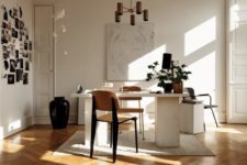 minimalist home office