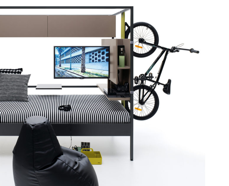 private sleeping working zone Create your own private zone with Nook, rock colors, finishes and parts that you really need