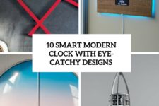 10 smart modern clocks with eye-catching designs cover