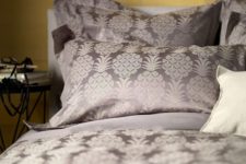 28 grey pineapple print bedding looks elegant though cheer