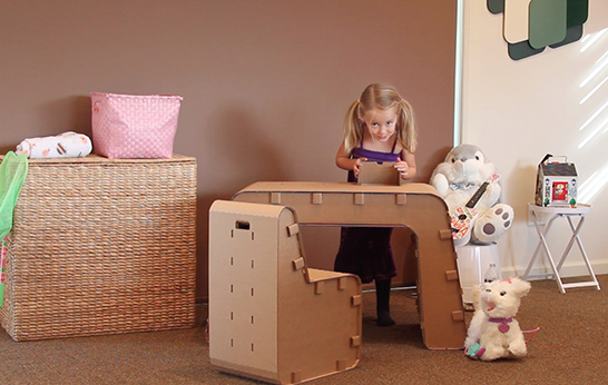 Kids Imagination Desk by The Cardboard Guys (via media.designerpages.com)