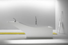 Symbyosis tub and sink unit by Desnahemisfera