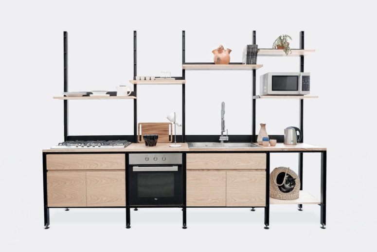 Modular Latifolia Kitchen That Adapts To Your Needs