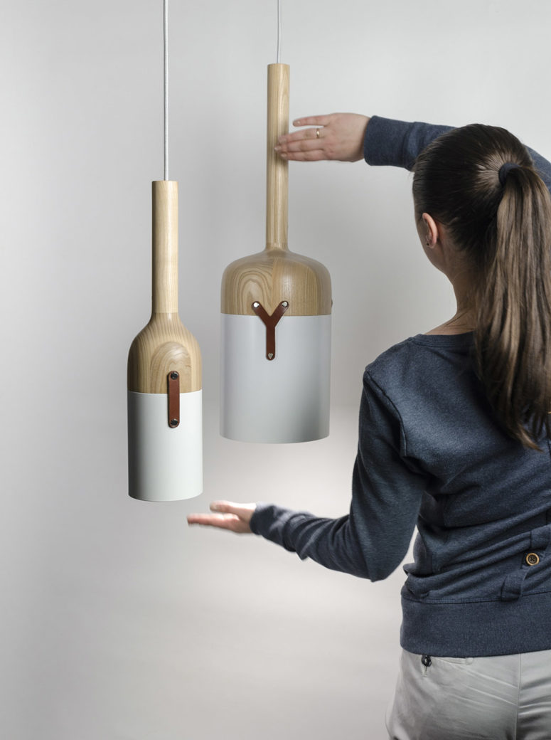 Nut-C Pendant Lamps Of Unique Materials