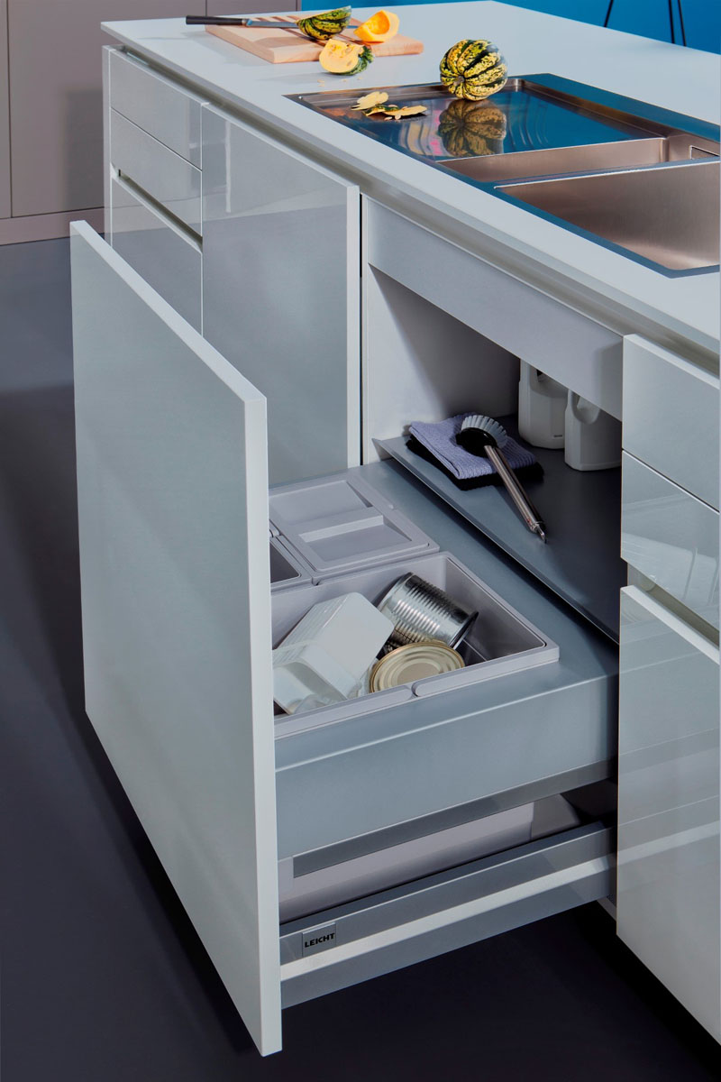41 Sneaky Ways To Hide A Trash Can In Your Kitchen Hide A Trash Can In Your Kitchen