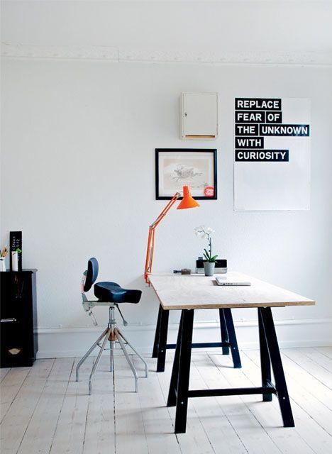 28 Gorgeous Trestle Tables And Desks For Your Home