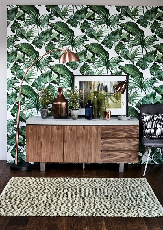30 Stylish And Timeless Tropical Leaf Décor Ideas - DigsDigs 30 Stylish And Timeless Tropical Leaf Décor Ideas - DigsDigs