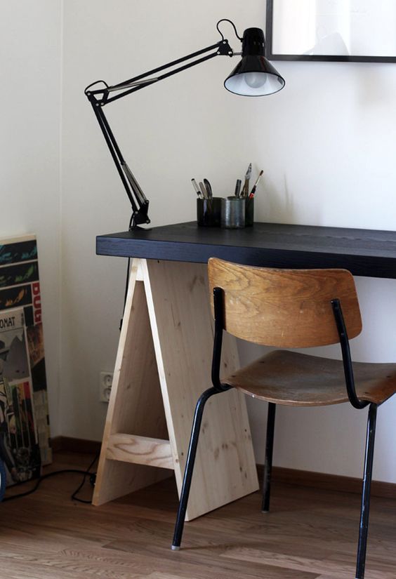 28 Gorgeous Trestle Tables And Desks For Your Home