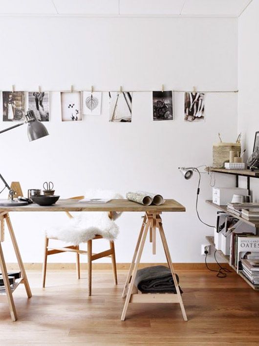 28 Gorgeous Trestle Tables And Desks For Your Home DigsDigs