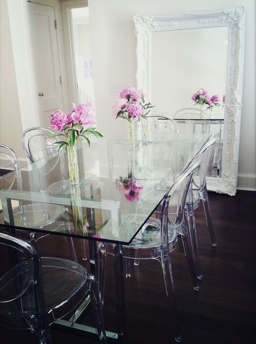 30 Ways To Incorporate A Glass Dining Table Into Your 