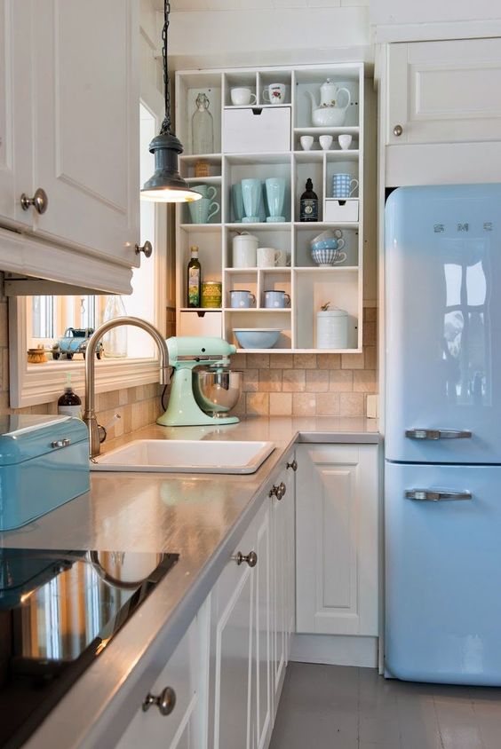 28 Inspiring Colorful Kitchen Appliances Digsdigs