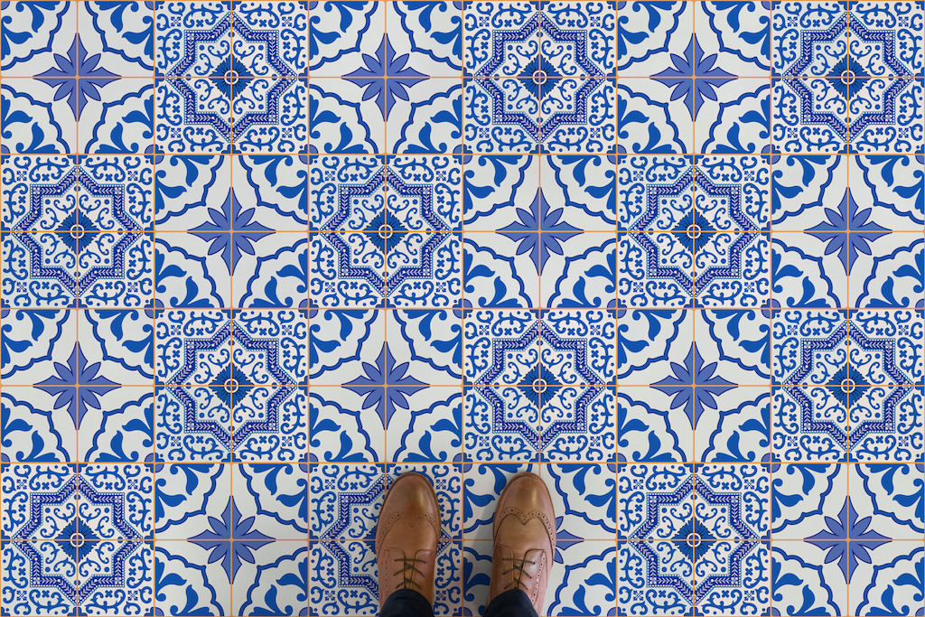Azulejos is cheerful Prtuguese inspired classics