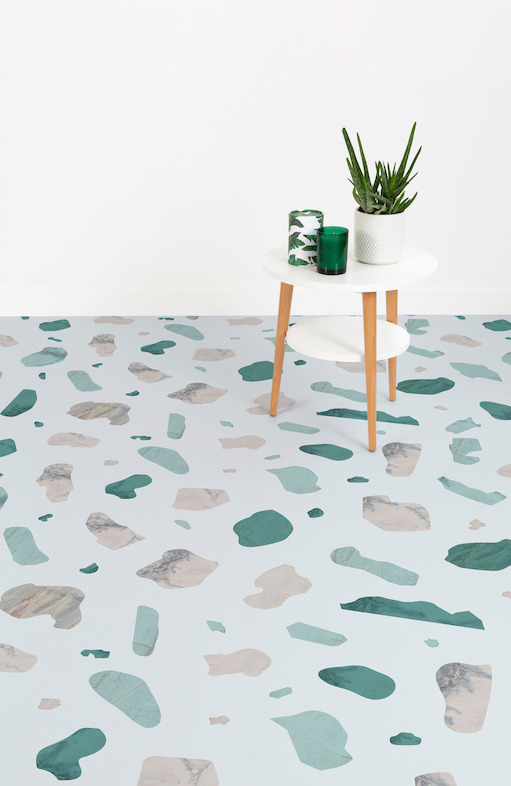 Terra in green and earthy shades looks relaxing