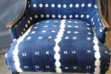 03 a vintage chair can be made trendy and chic with shibori upholstery