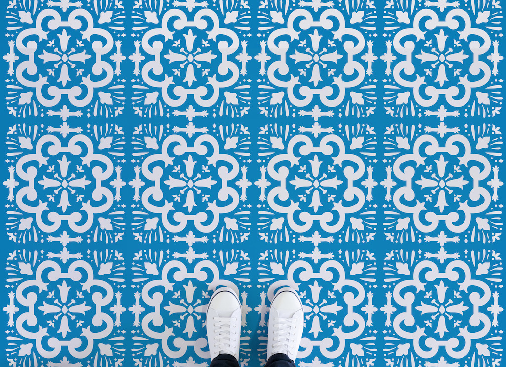 Porto doesn't look like tiles but is bold and chic
