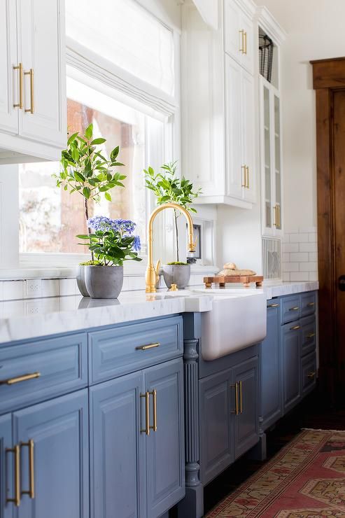 30 Gorgeous Blue Kitchen Decor Ideas - DigsDigs