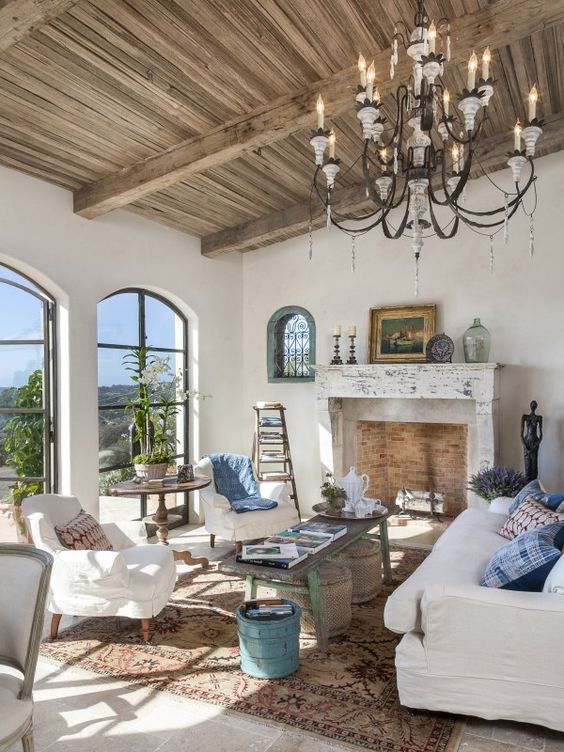 very simple furniture with white upholstery is right what you need