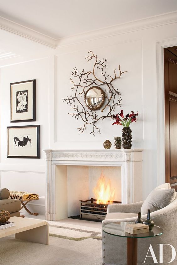 How To Style An Antique Fireplace: 27 Ideas - DigsDigs
