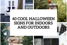 30 cool halloween signs for indoors and outdoors cover