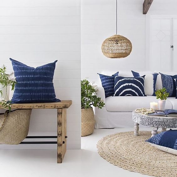 31 Trendy Shibori Home Decor Ideas To Try - DigsDigs