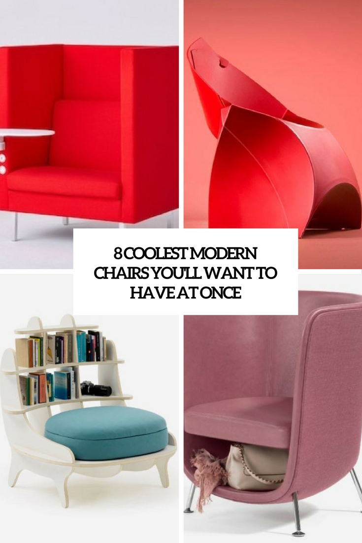 coolest modern chairs you'll want to have at once cover