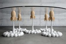 Rocket table by Stelios Mousarris