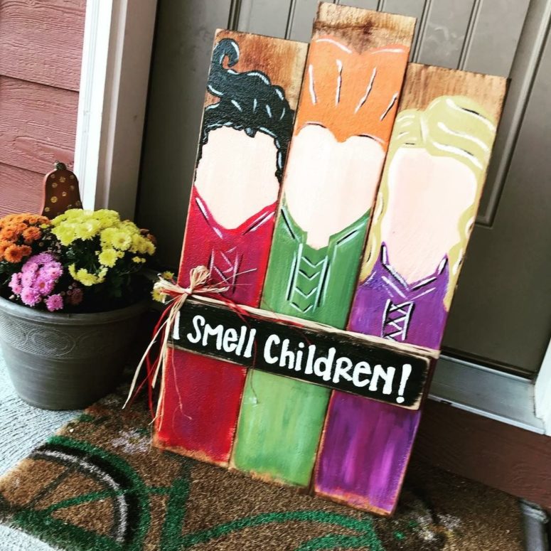"I smell children" is a cute yet so scary sign
