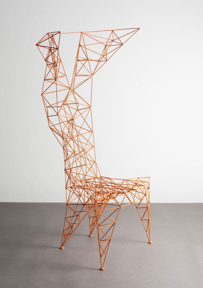 Ultra Light Pylon Chair Made Of Metal