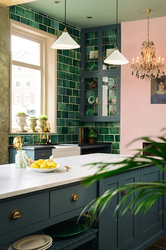 30 Green  Kitchen  Decor  Ideas  That Inspire DigsDigs