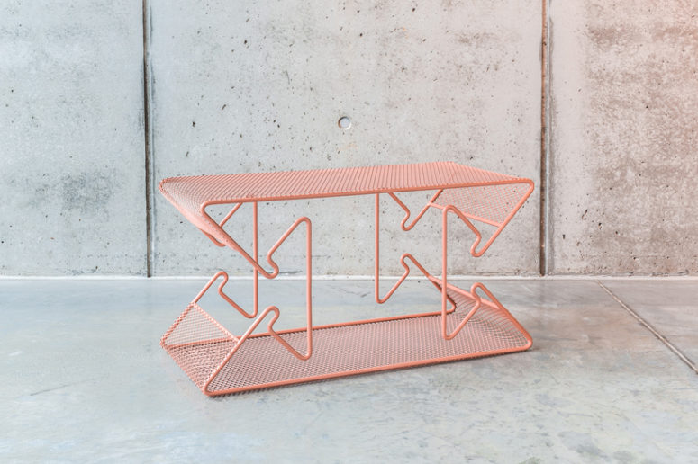 There are different colors available, from white and black to green and peachy, so you'll easily find a piece that suits your space