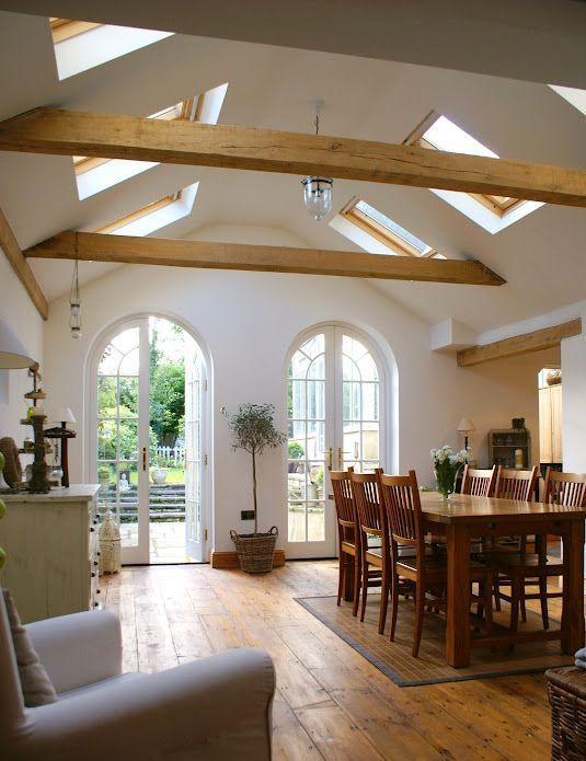 25 Vaulted Ceiling Ideas With Pros And Cons - DigsDigs