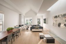 06 Another living room is combines with a dining space, there’s unique modern furniture that catches an eye