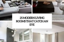 25 modern living rooms thta catch an eye cover