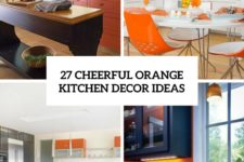 27 cheerful orange kitchen decor ideas cover