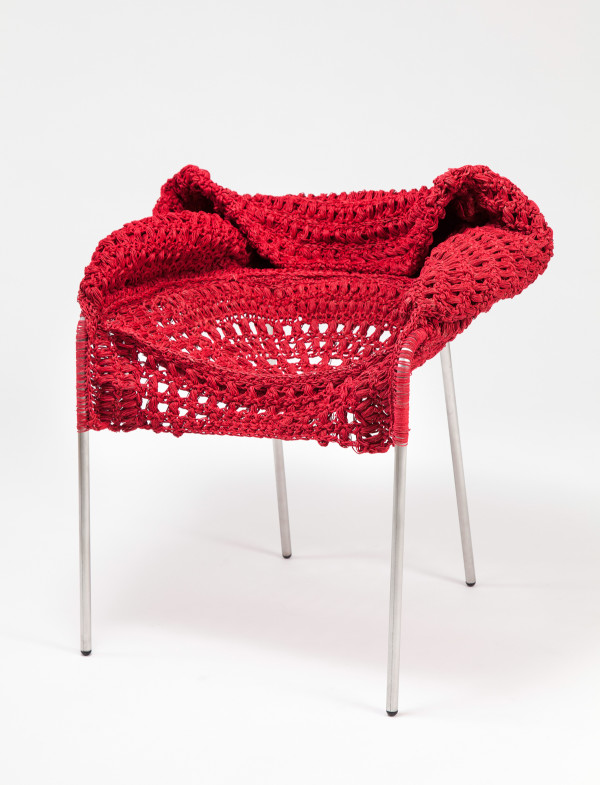 knit and crochet furniture by Rhode Island School of Design